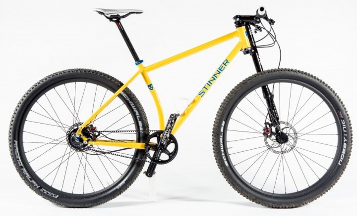 stinner lefty with rohoff belt drive 29er 2013
