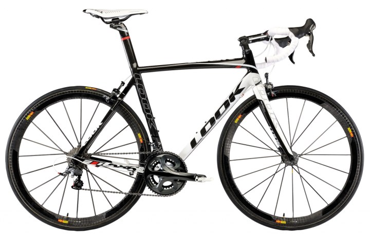 LOOK 586SL SRAM RED BLACK WHITE SHIMANO ULTEGRA  2013