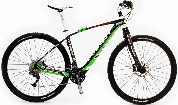 Colner 29er rigid green white 2013