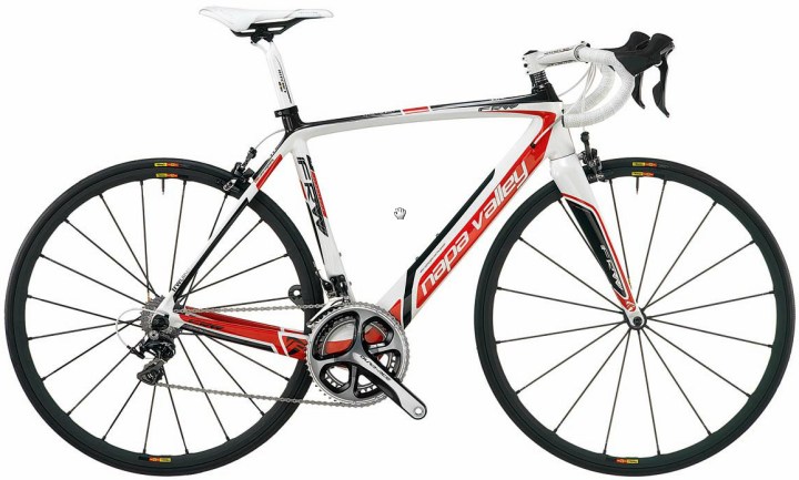 FRW Napa Valley 2013 white red dura ace