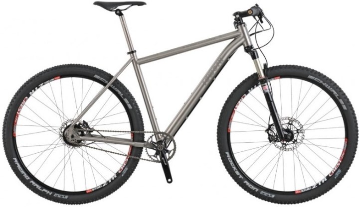 idworx racing tirohler helped by Lynskey titanium 29er