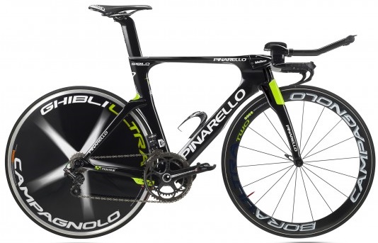 pinarello-sibilo 2014 tt bike black green
