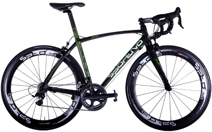 Sportivo Fulmine black green dura ace 2013