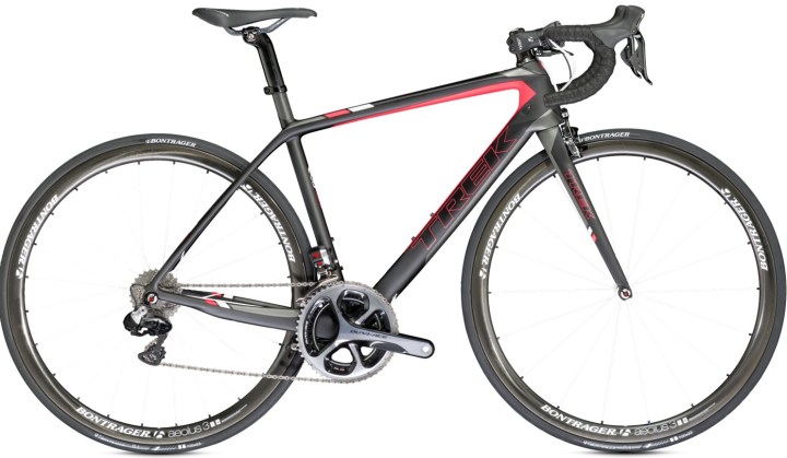Trek madone wsd 7 2014 black red dura Ace