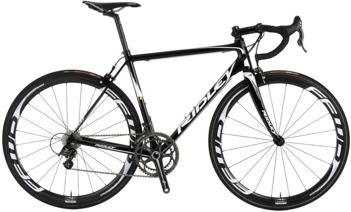 2014 Ridley Helium campy black white