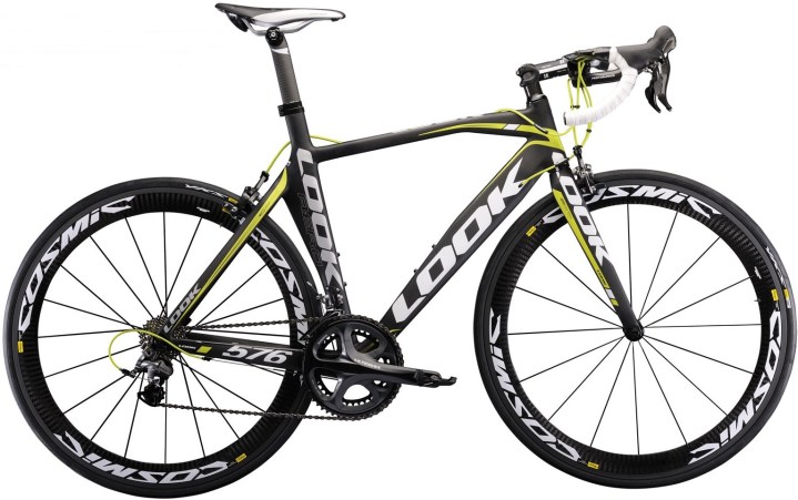 look-576-2013 black lime cosmic ultegra
