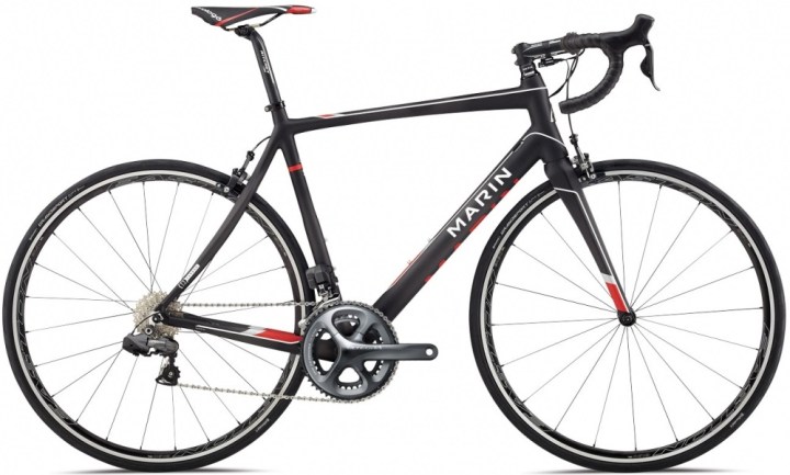 Marin verona_t3_pro_ultegra_di2 black red 2014