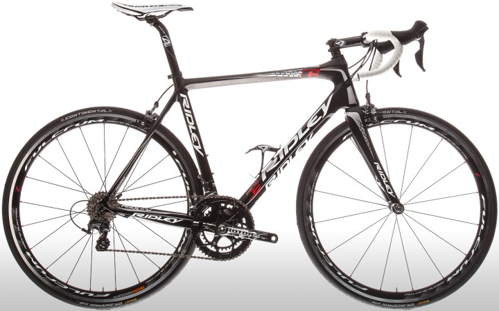 Ridley Fenix 2014 ultegra black red classic