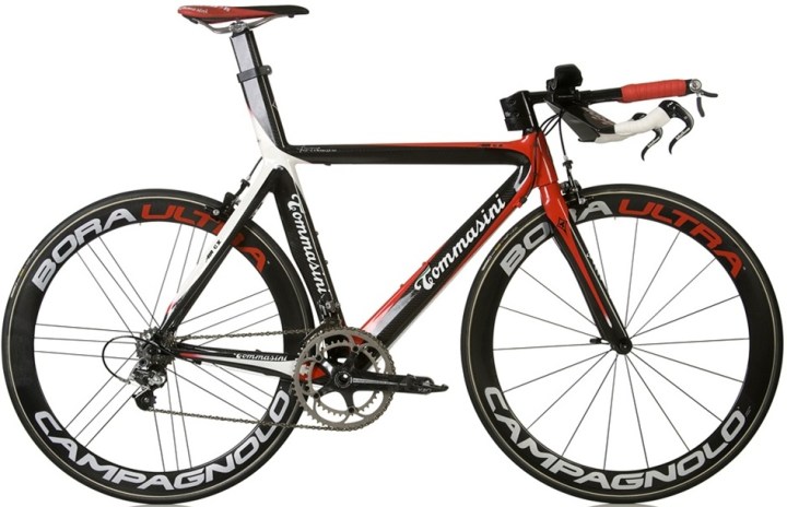 Tommasini Air CX Carbon tt black red white campy