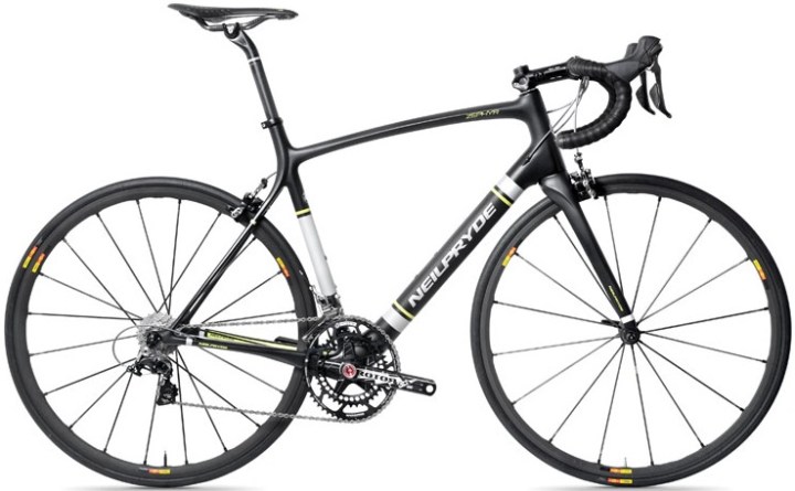 Neil Pryde Zephyr 2014 black white yellow carbon