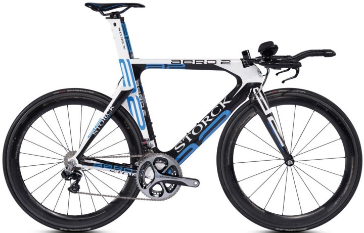 storck aero 2 2014 white blue dura ace