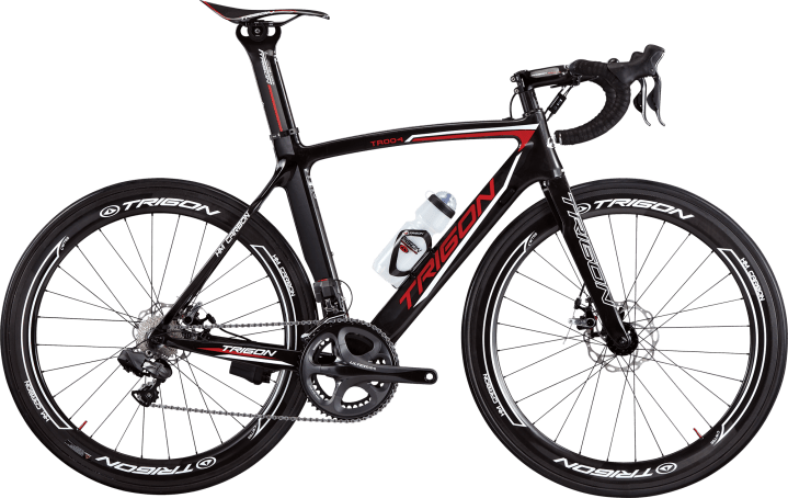trigon TR004_DISC-1 2014 black red ultegra