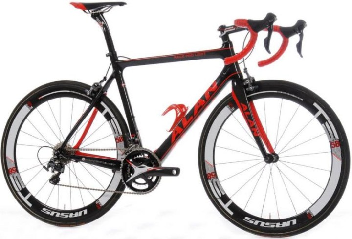 alan race pro light 2014 black red