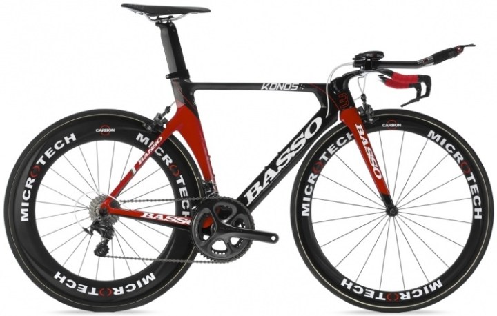 basso Konos-2014 black red tt ultegra