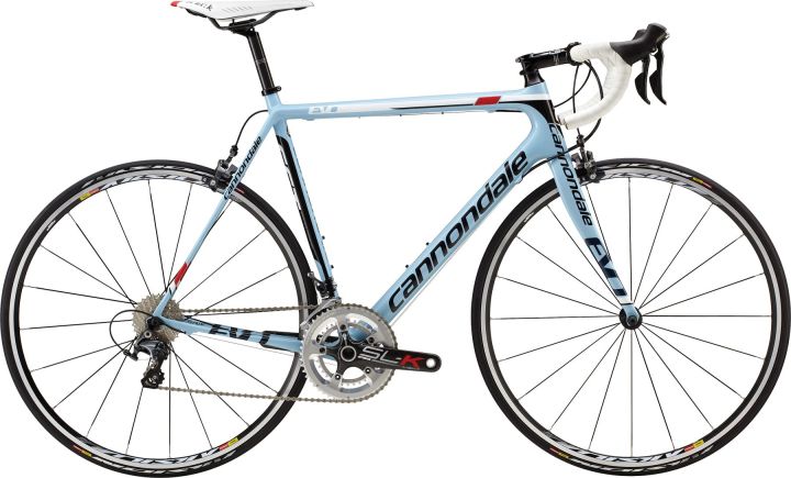 Cannondale SuperSix EVO 3 Ultegra 2014 light blue
