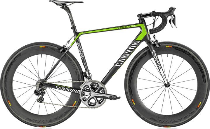 canyon ultimate cf slx 9 lime black 2014