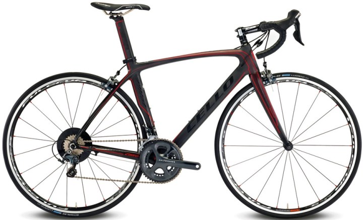 Cello RC8 2014 black red ultegra