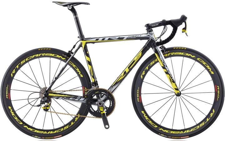 RTS Carbon TTR7 team edition black yellow 2014 sram red