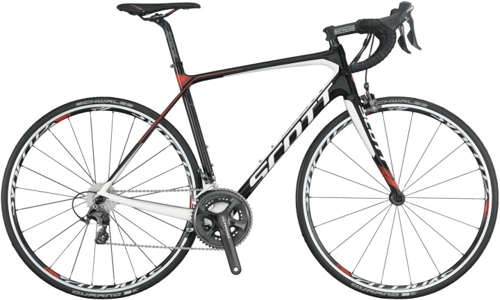 Scott solace 20 ultegra black red 2014