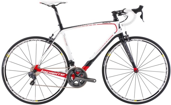Lapierre Sensium 500 ultegra Di2 2014 red white black