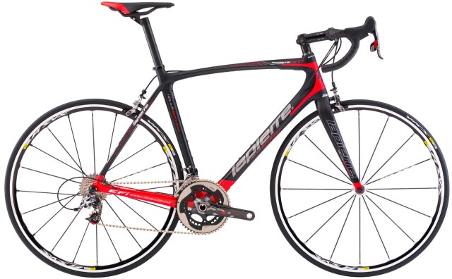 Lapierre Xelius EFI 800 CP sram red black 2014