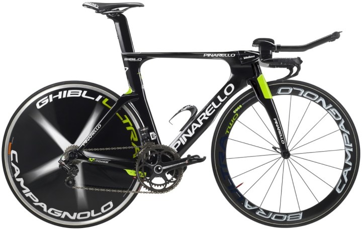 pinarello-sibilo 2014 tt bike black green