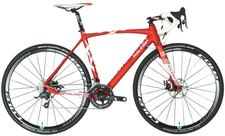 Raleigh rx_team 2014 cx red disc