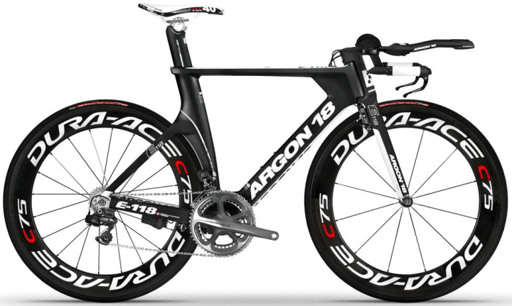 2014 Argon 18 e118 tt dura ace di2 black