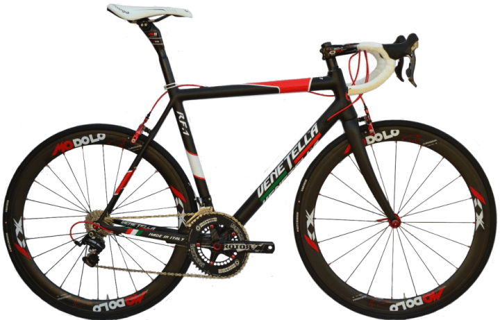 Venetella RF1 sub 680g 2014 black italia campy