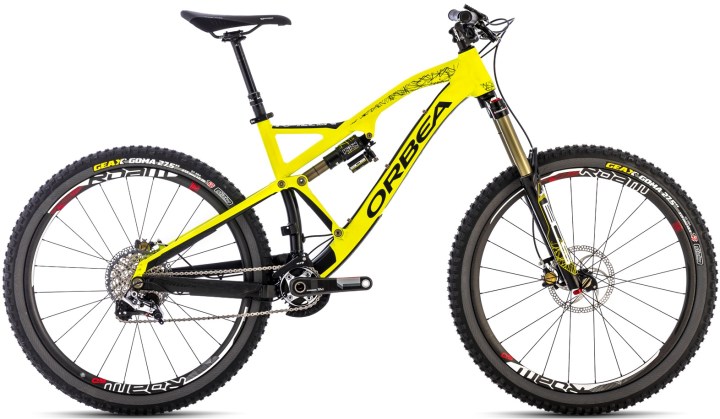 2014 orbea rallon x-ltd yellow