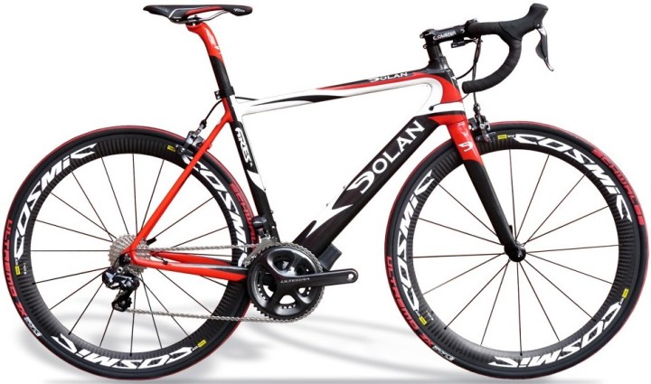 Dolan ares-sl-2014 ultegra di2 red black