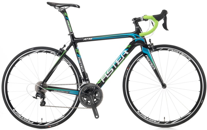 Aster ATM ultegra lime blue 2014