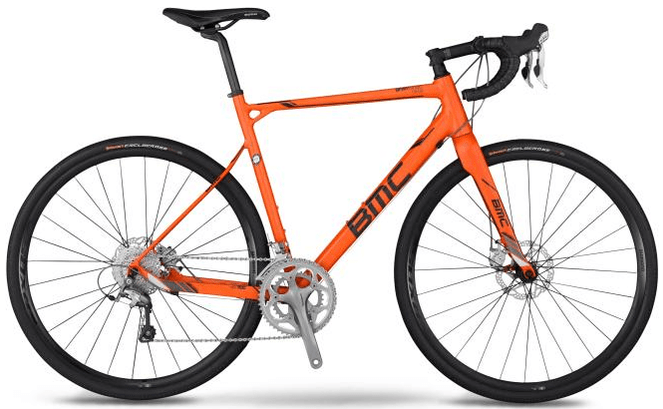 BMC gran fondo gf02 disc 105 orange 2014