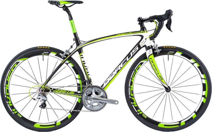Dorcus d-invader-road_black-green lime 2014 ultegra