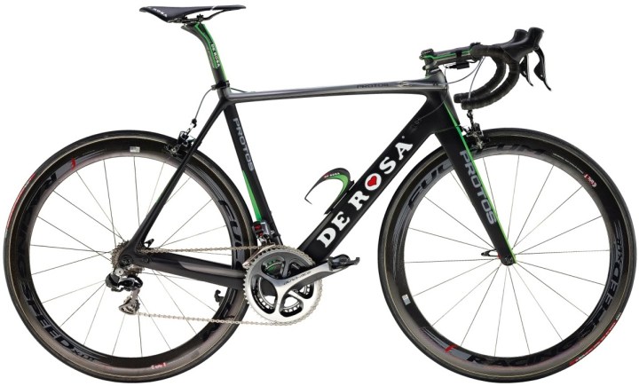 2014 de rosa protos black green dura ace