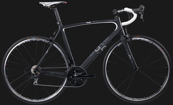 2014 Orro Oxygen black white  shimano 105