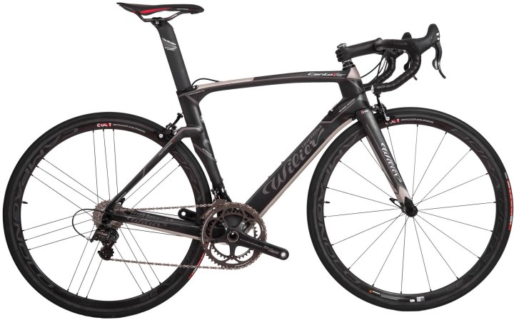 2014 Wilier Cento1Air campy super record rs black silver grey
