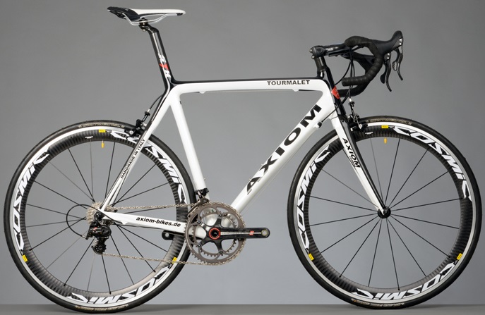 Axiom Tourmalet 2013 white black campy record
