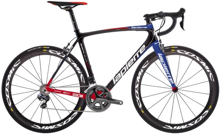 Lapierre Xelius-EFI-FDJ-Blue red 2014 ultegra