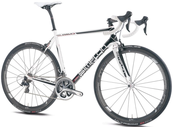 Simplon Pavo 3 white black dura ace 2013