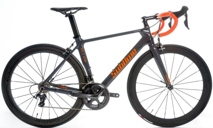 Sublime Six C Aero black orange ultegra 2014
