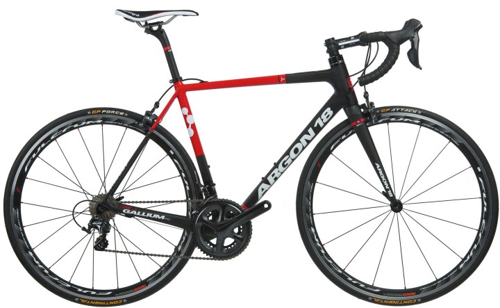 2014 argon 18 gallium pro ultegra di2 red black