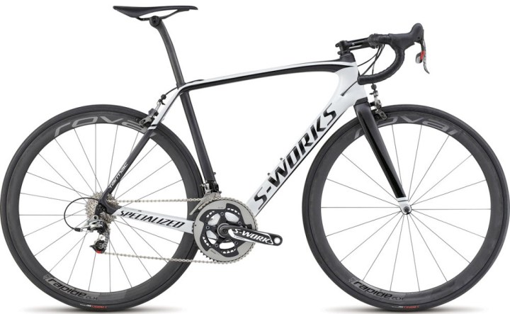 2015 Specialized S-Works Tarmac black white Sram red