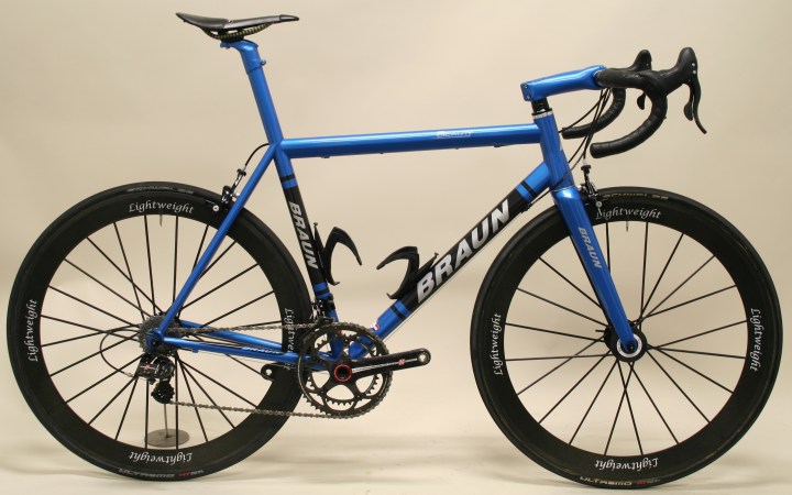 Braun Beauty SL Dedacciai EOM 16.5 Campa Super Record blue steel 2014