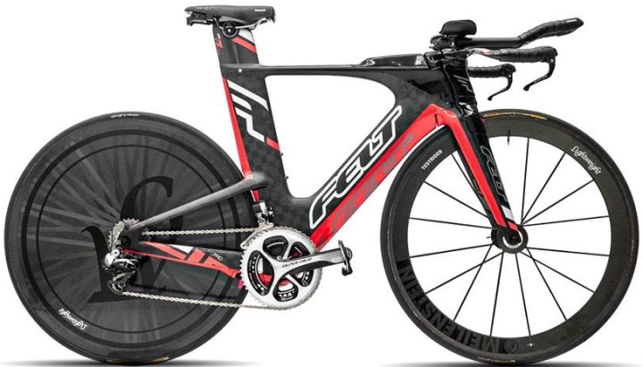 Felt IA tt 2014 red black dura ace