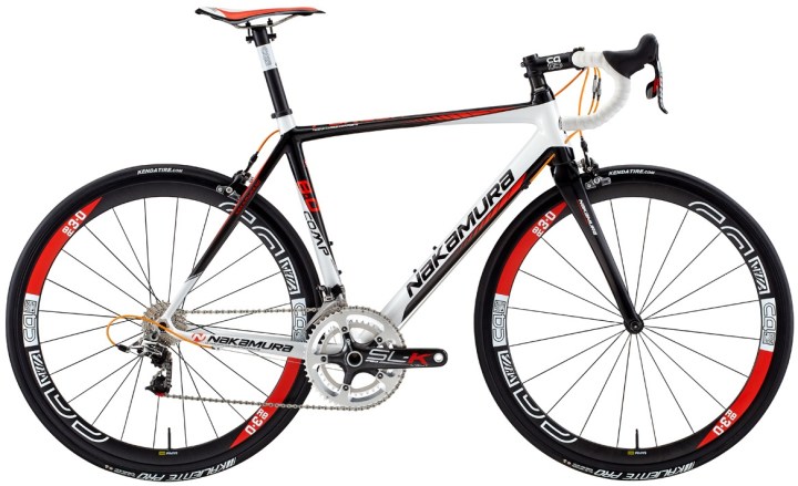 Nakamura Pursuit 8.0 white red sram 2013