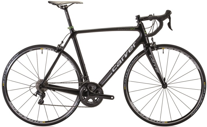 Carver Evolution-Carbon-120_green black 2014 ultegra