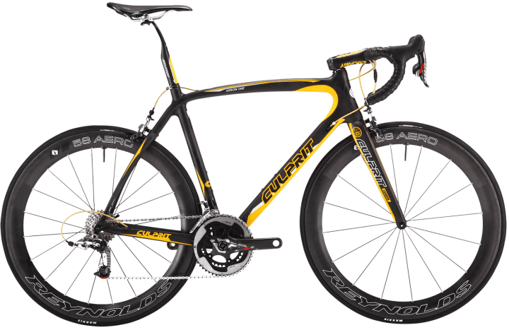 2015 Culprit Arrow One yellow black sram red