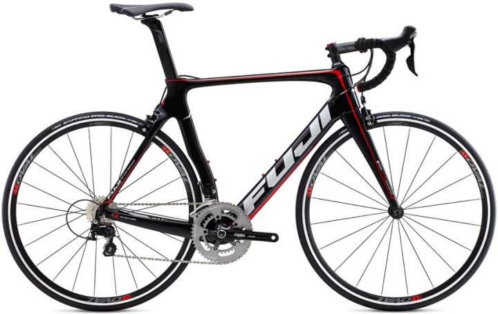 2015-Fuji-Transonic-2-7-aero-road-bike black red shimano