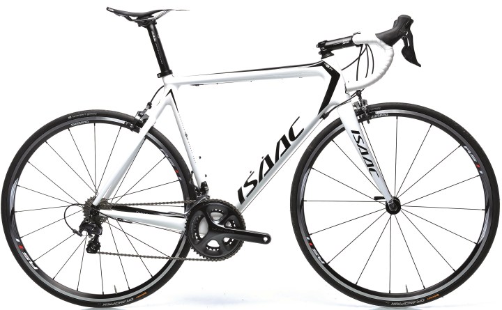 2015 Isaac Kaon black white ultegra